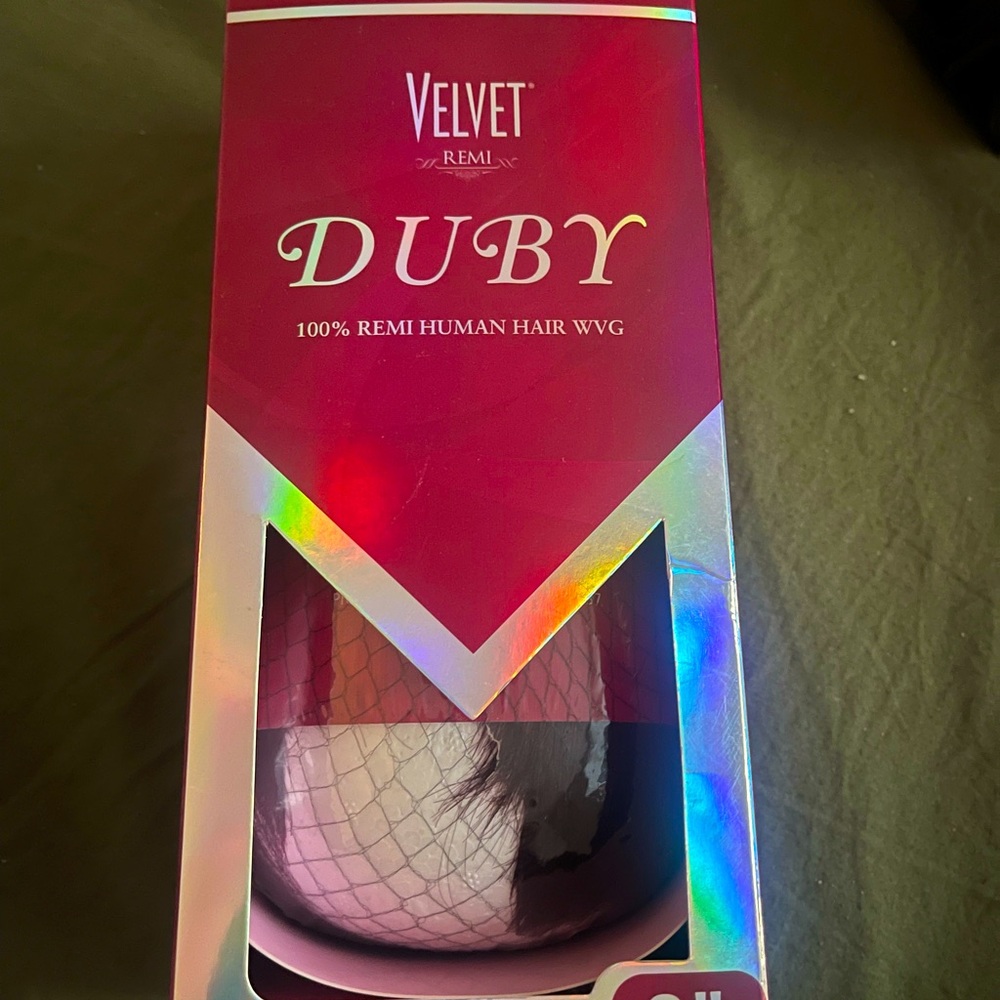 Outre Velvet Remi Duby Weaving Hair (Burgundy color- 950)